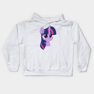 Twilight Sparkle portrait Kids Hoodie